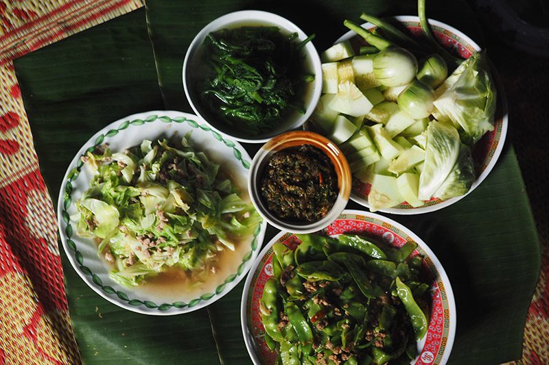 บ้านห้วยปลาหลด---กับข้าวมูเซอ
